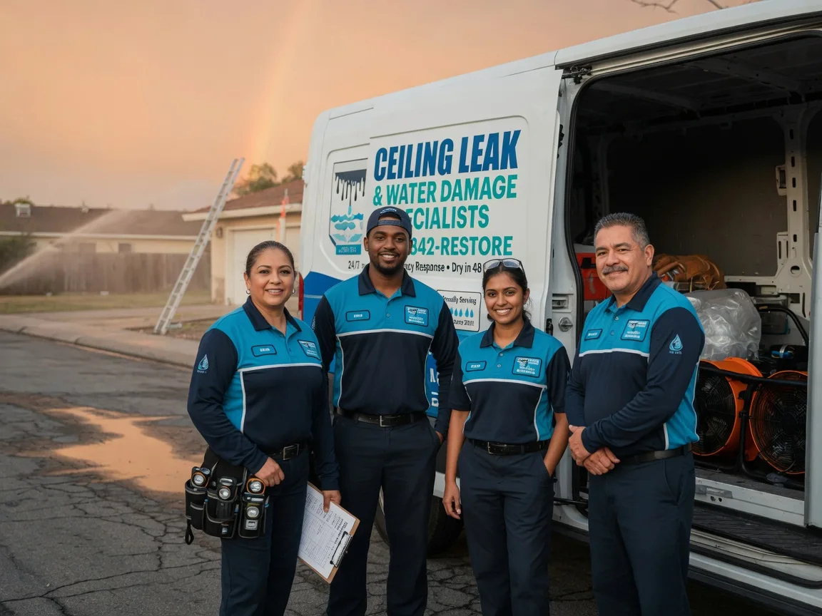 Ceiling Leak Cleanup company in Lake Isabella, CA