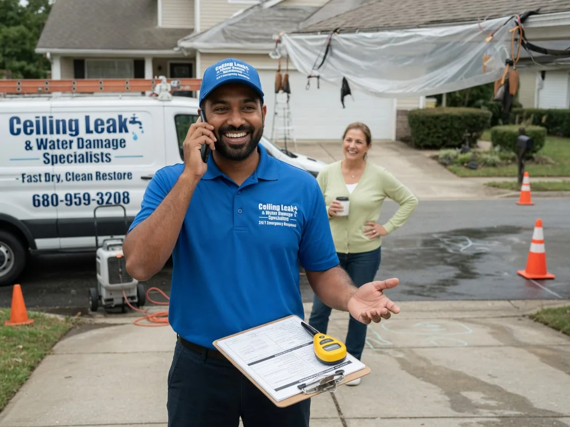 Ceiling Leak Cleanup Lake Isabella, CA FAQs
